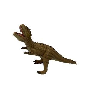 Vintage Disney Animal Kingdom Dinoland Dinosaur 12" Poseable Soft Foam Toy